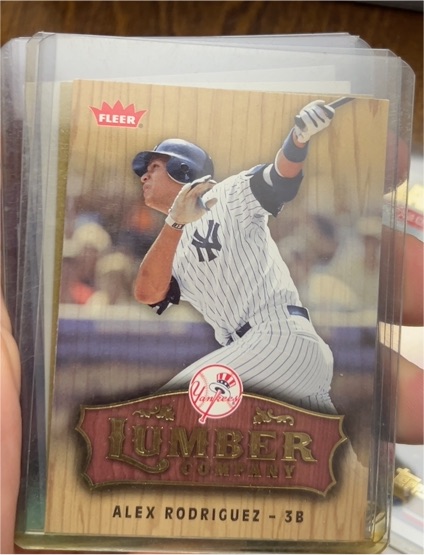 2006 Fleer Lumber Company #LC-3 Alex Rodriguez — front