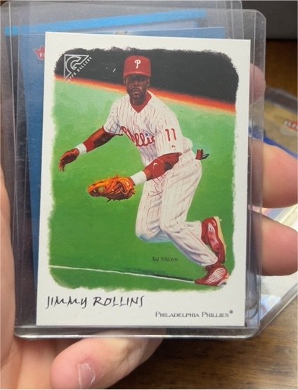2002 Topps Gallery #124 Jimmy Rollins — front