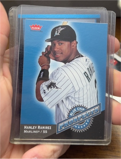 2006 Fleer Tradition Blue Chip Prospects #BC-7 Hanley Ramirez — front