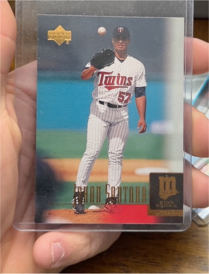 2001 Upper Deck #11 Johan Santana — front