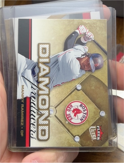2006 Fleer Ultra #DP6 Manny Ramirez Diamond Producers — front