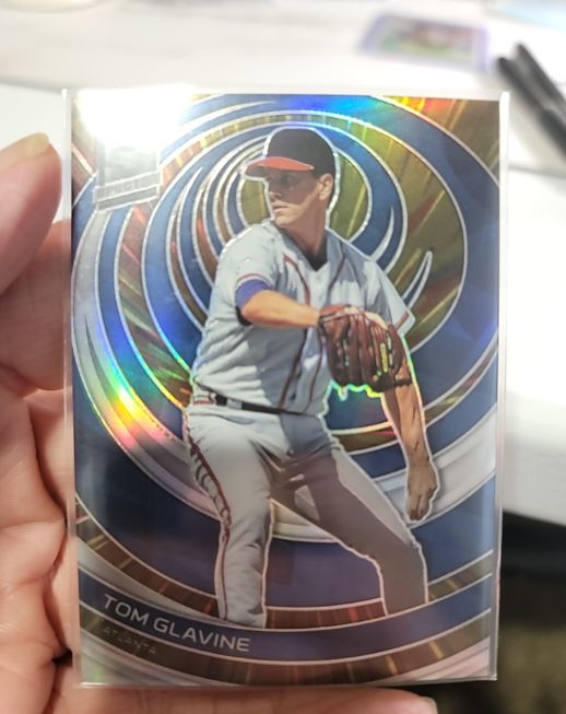 2023 Panini Chronicles Spectra # Tom Glavine — front