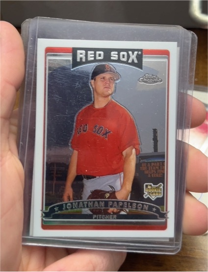 2006 Topps Chrome #314 Jonathan Papelbon — front