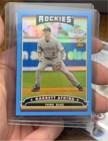 2006 Topps Chrome #2 Garrett Atkins — front