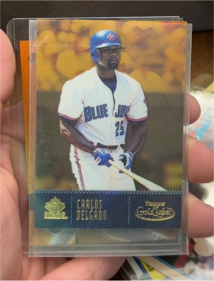 2001 Topps Gold Label #18 Carlos Delgado — front