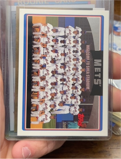 2006 Topps #603 New York Mets Team — front