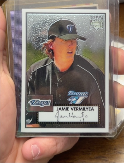 2007 Topps '52 Chrome #TCRC75 Jamie Vermilyea — front