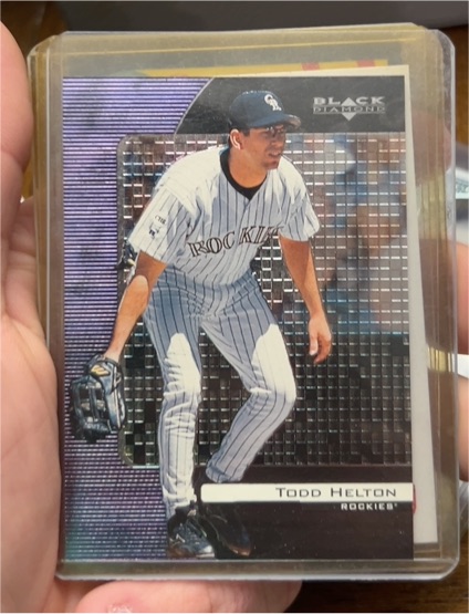 2000 Upper Deck Black Diamond #30 Todd Helton — front