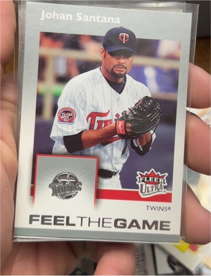 2007 Fleer Ultra Feel The Game #FG-JS Johan Santana — front