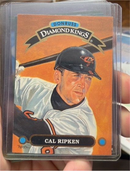 1992 Donruss Diamond Kings #DK5 Cal Ripken — front