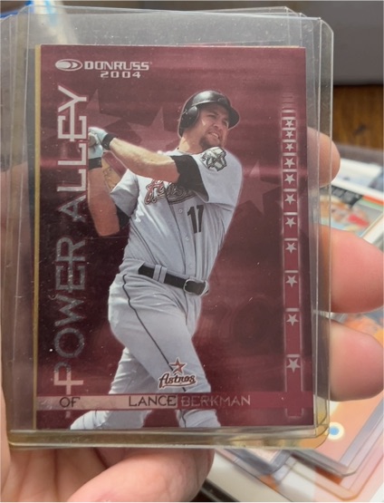 2004 Donruss Power Alley #PA9 Lance Berkman — front