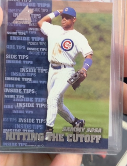 1998 Pinnacle Inside #141 Sammy Sosa — front