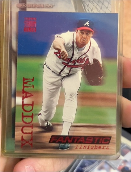 1994 Topps Stadium Club #716 Greg Maddux Fantastic Finishers — front