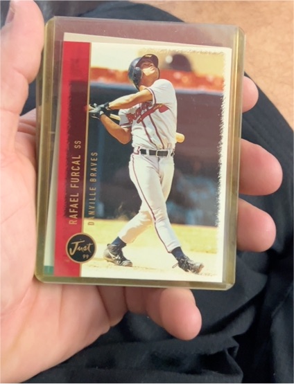1999 Just #20 Rafael Furcal — front