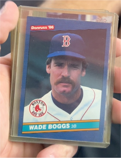 1986 Donruss #371 Wade Boggs — front