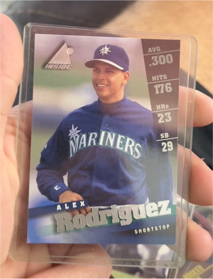 1998 Pinnacle Inside #3 Alex Rodriguez — front
