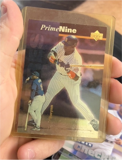1998 Upper Deck Prime Nine #PN4 Ken Griffey Jr. — front