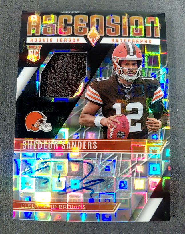 2025 Panini Phoenix Ascension #ARJ-SSS Shedeur Sanders — front