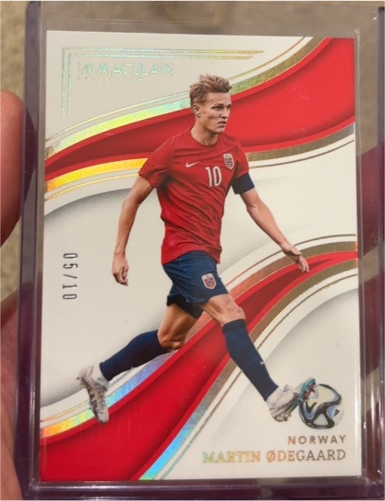 2023-24 Panini Immaculate #39 Martin Odegaard — front