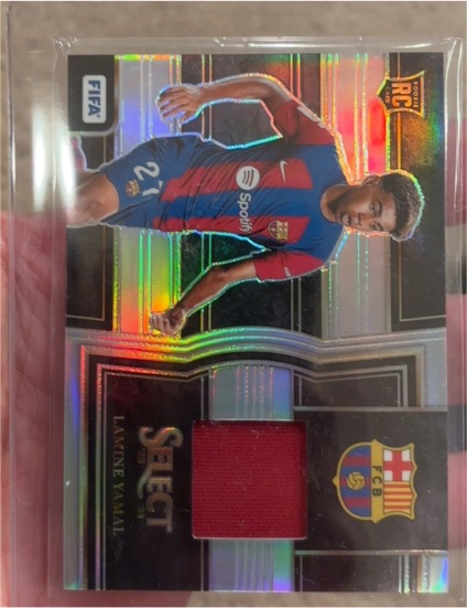 2023-24 Panini Select #SM-LY Lamine Yamal — front