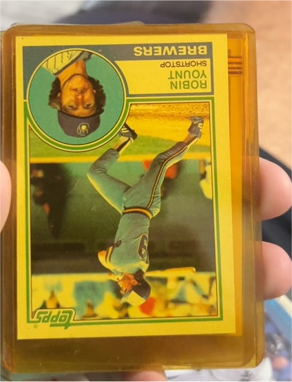 1987 Topps #384 Robin Yount — front