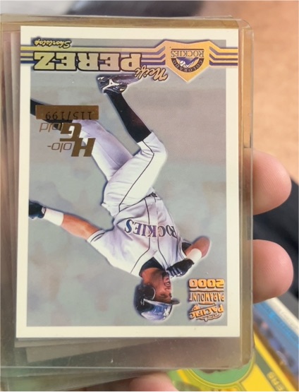 2000 Pacific Playoff #315 Nolan Perez — front
