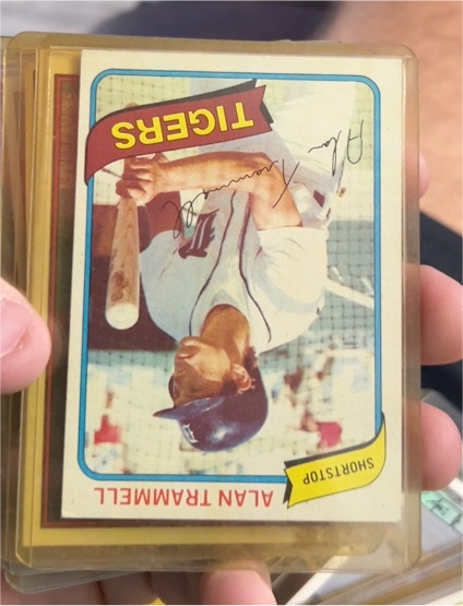 1980 Topps #232 Alan Trammell — front