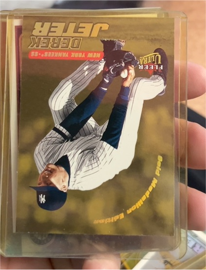 1993 Fleer Ultra #SS Derek Jeter — front