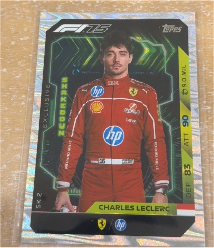 2025 Topps F1 Turbo Attax SK2 Charles Leclerc — front