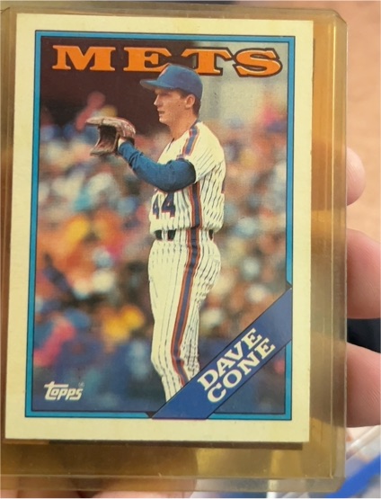 1988 Topps #181 Dave Cone — front