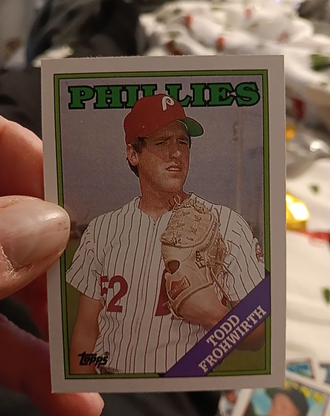 1988 Topps #378 Todd Frohwirth — front