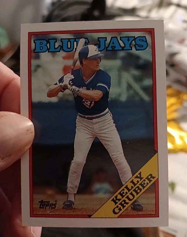 1988 Topps #113 Kelly Gruber — front