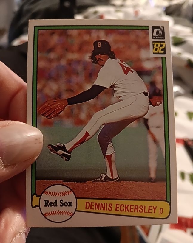 1982 Donruss #30 Dennis Eckersley — front