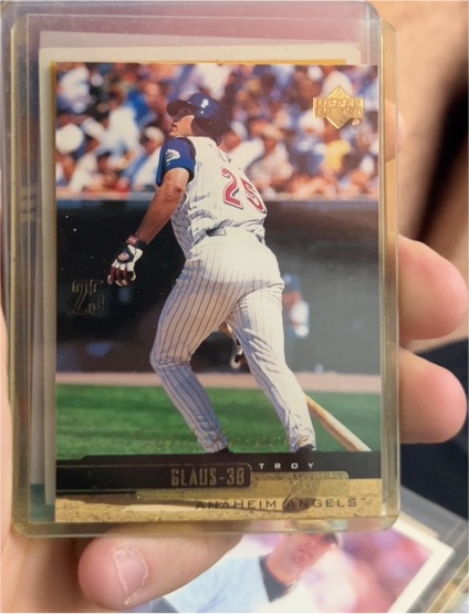 2000 Upper Deck Gold Reserve #4 Troy Glaus — front