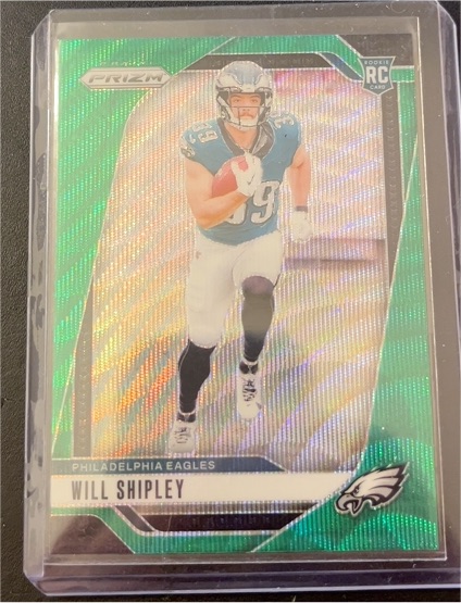 2024 Panini Prizm #397 Will Shipley — front