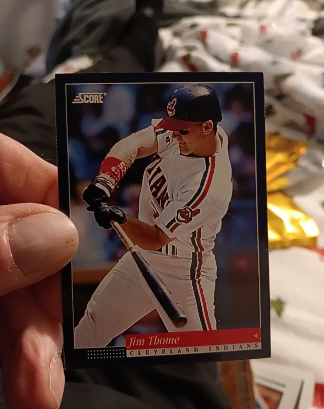 1994 Score #167 Jim Thome — front