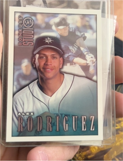 1998 Donruss Studio #20 Alex Rodriguez — front