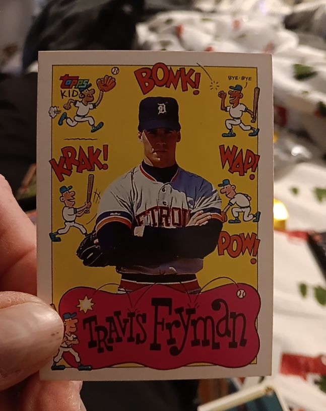 1992 Topps Kids #78 Travis Fryman — front