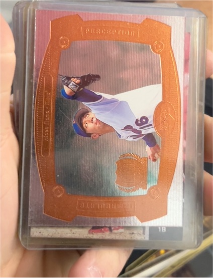 1999 Upper Deck Immaculate Perception #I13 Travis Lee — front