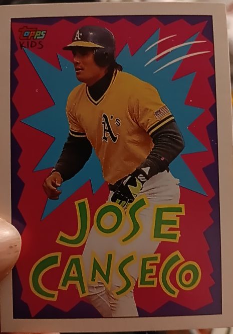 1992 Topps Kids #115 Jose Canseco — front