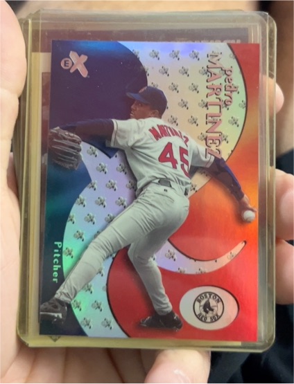 2000 Fleer Skybox EX #15 Pedro Martinez — front
