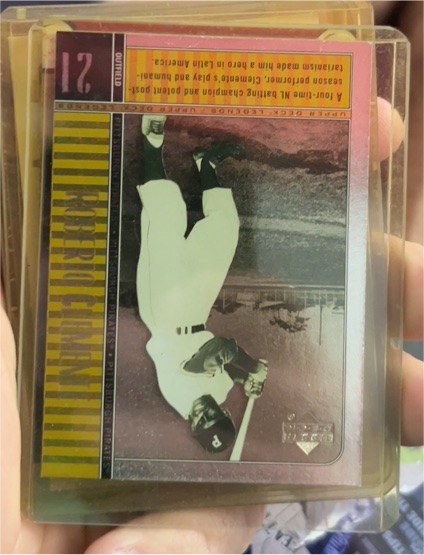 2000 Upper Deck Legends #55 Roberto Clemente — front