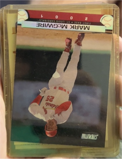 2001 Topps Stadium Club #01 Mark McGwire — front
