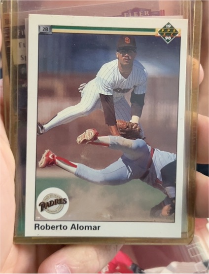 1990 Upper Deck #346 Roberto Alomar — front