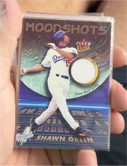 2003 Fleer Ultra Moonshots #NNO Shawn Green — front