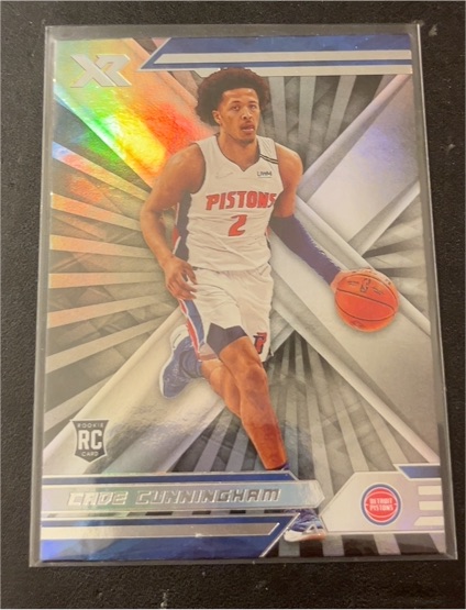 2021-22 Panini Chronicles XR #377 Cade Cunningham RC — front