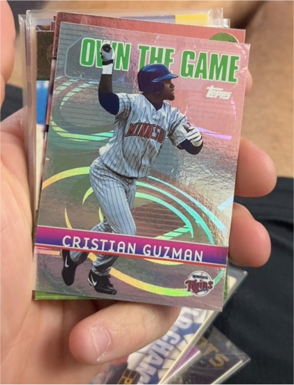 2001 Topps Own the Game #OG8 Cristian Guzman — front