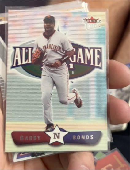 2002 Fleer Ultra #215 Barry Bonds — front