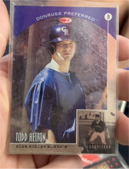 1998 Donruss Preferred #198 Todd Helton — front