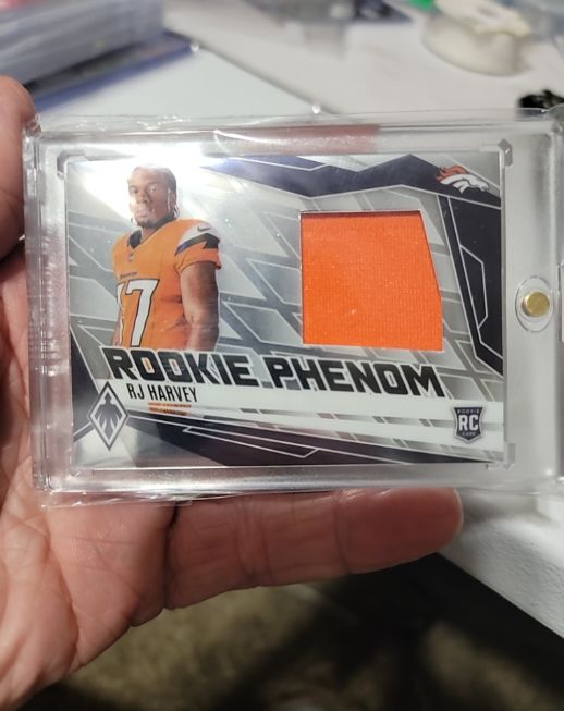 2025 Panini Phoenix Rookie Phenom #PJY-RHY RJ Harvey — front